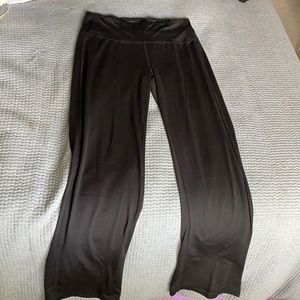 Wide leg yoga pants